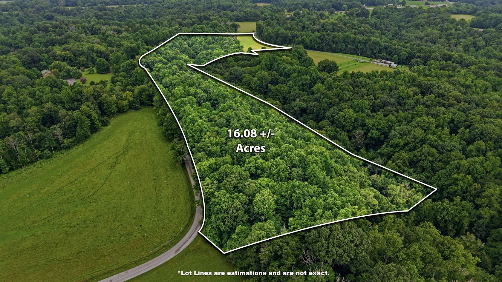 16 Acres of Agricultural Land for Sale in Manchester, Tennessee