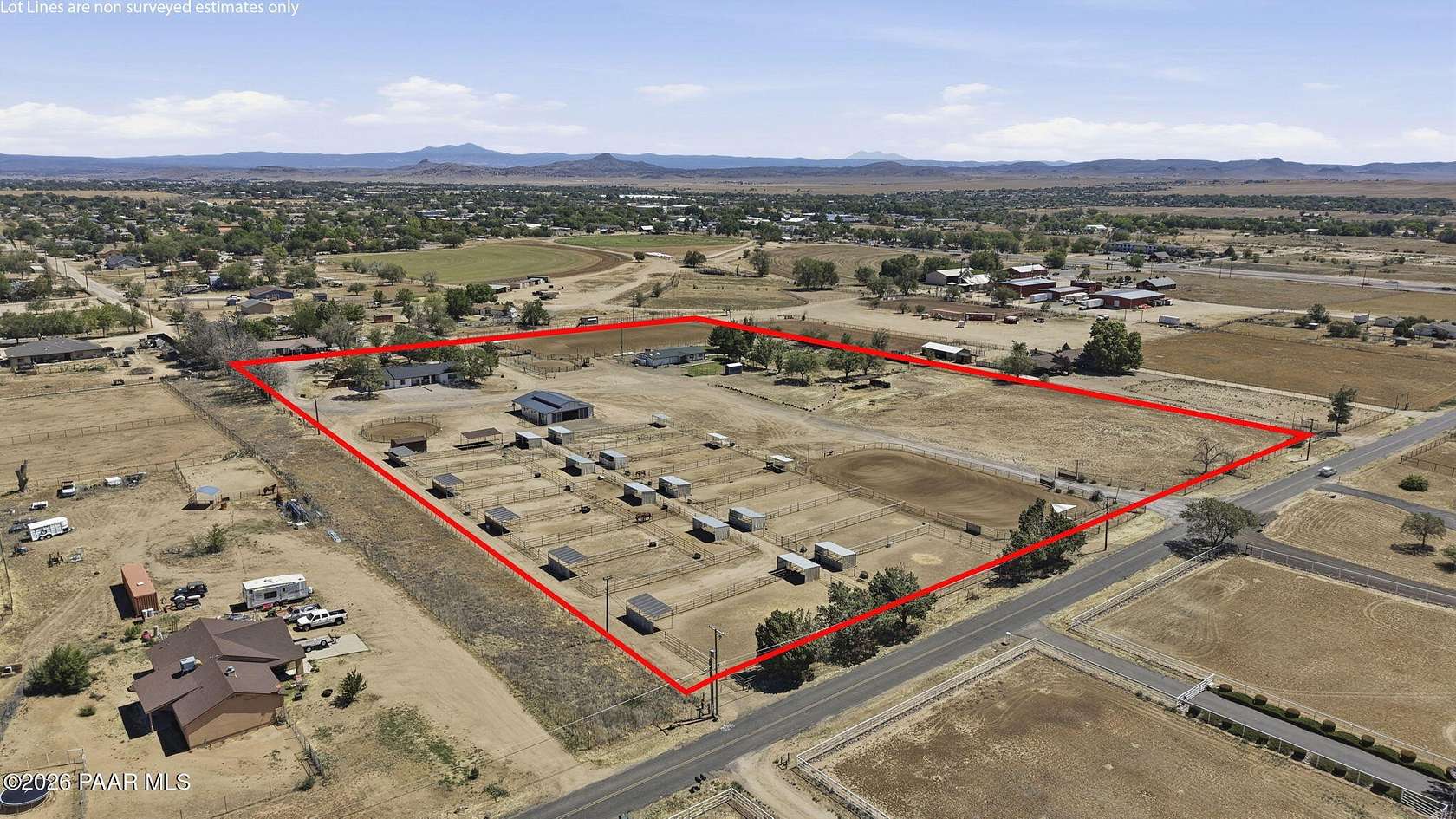 11.7 Acres of Land with Home for Sale in Chino Valley, Arizona