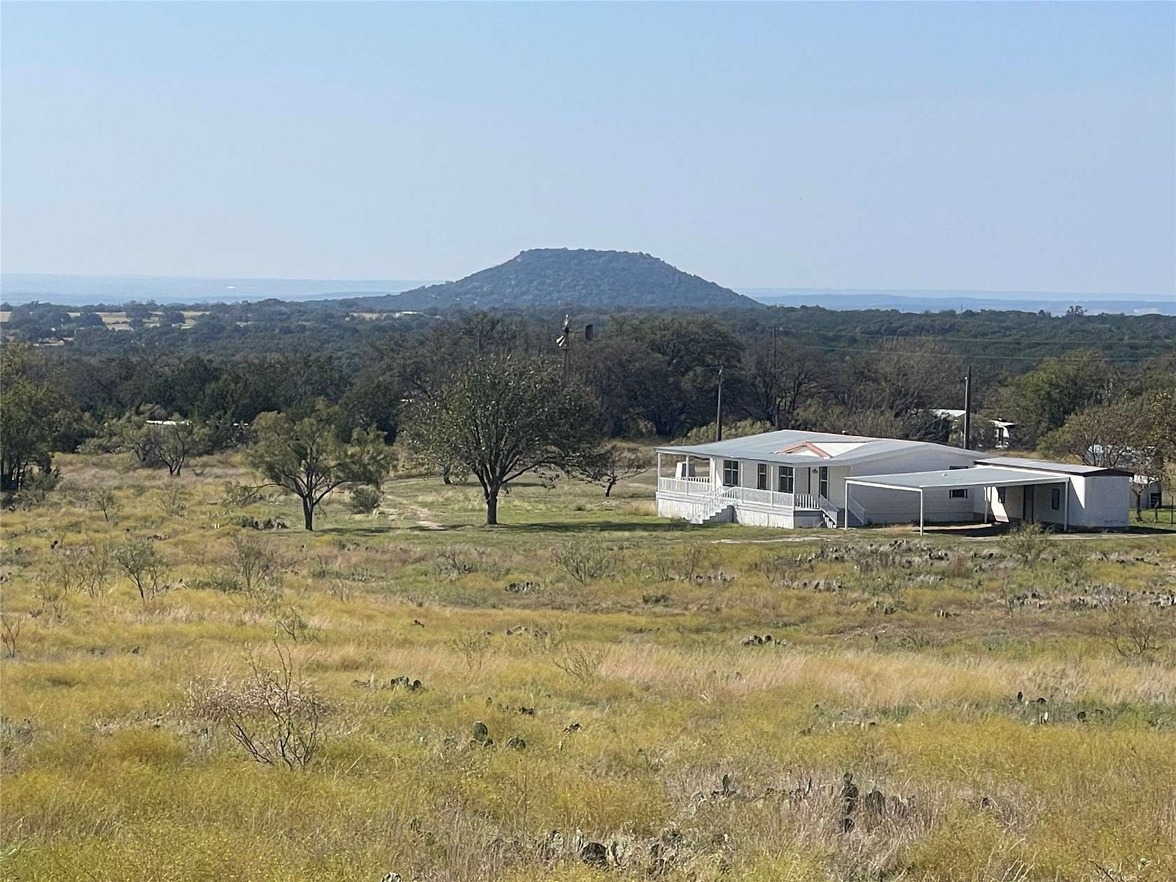 17.5 Acres of Land with Home for Sale in Goldthwaite, Texas