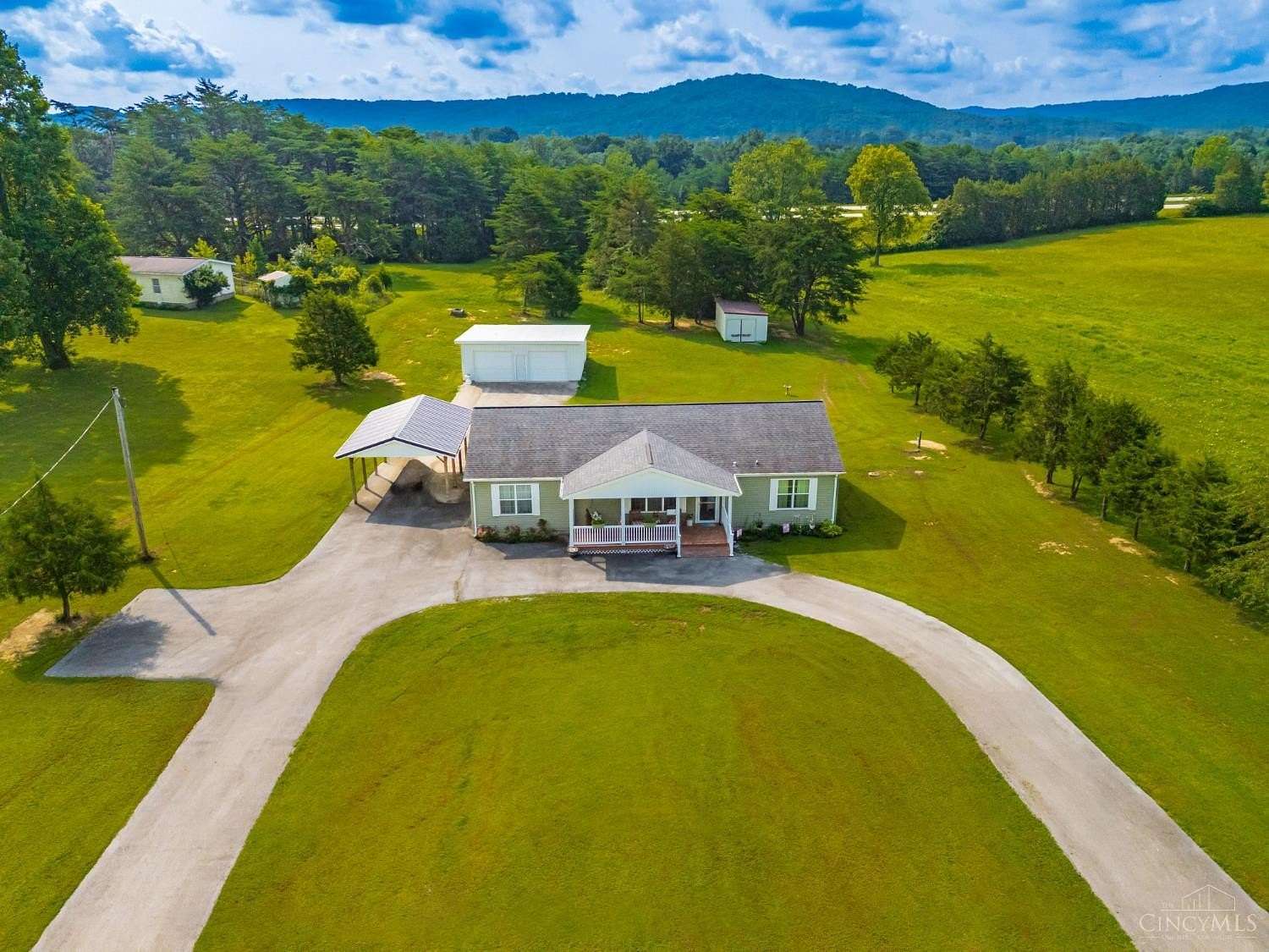 2 Acres of Land with Home for Sale in Peebles, Ohio