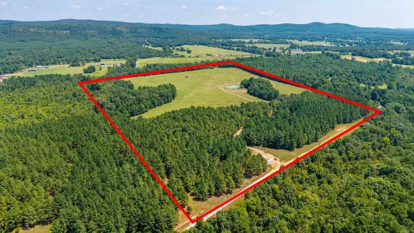 56.1 Acres of Land for Sale in Bismarck, Arkansas