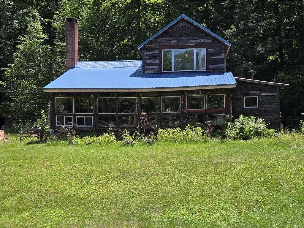 4.8 Acres of Land with Home for Sale in East Branch, New York