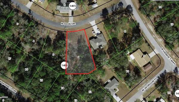 0.34 Acres of Residential Land for Sale in Citrus Springs, Florida