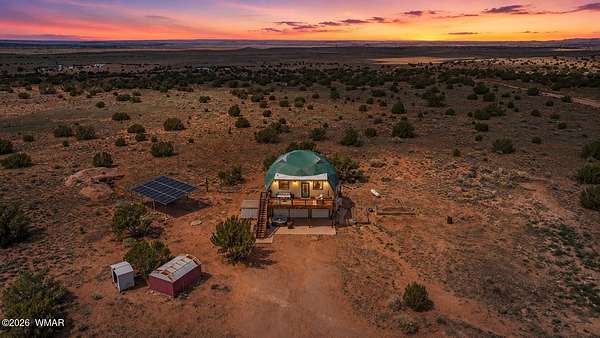 36.8 Acres of Land with Home for Sale in St. Johns, Arizona