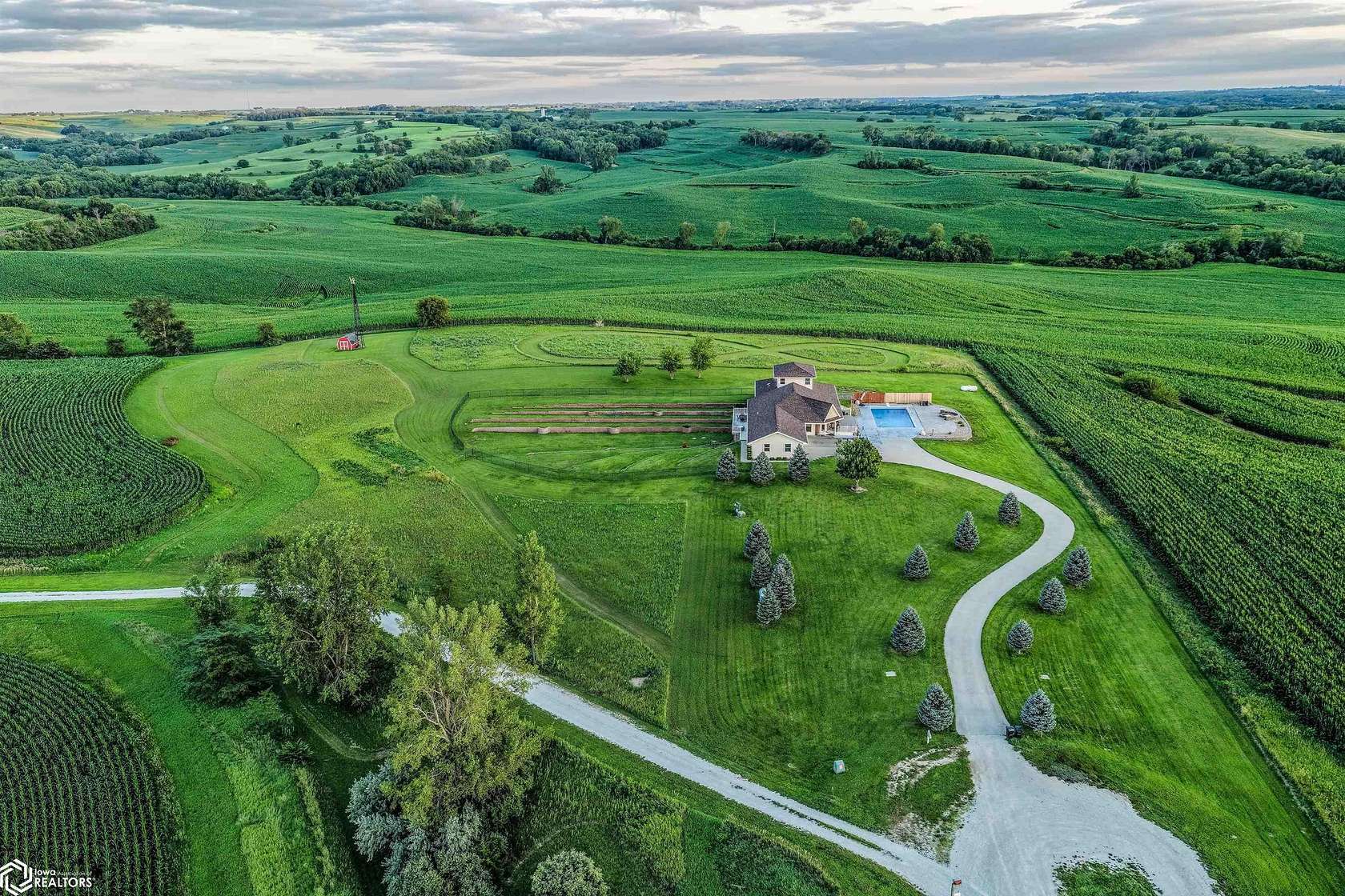 5 Acres of Land with Home for Sale in Missouri Valley, Iowa