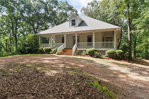 22.5 Acres of Recreational Land with Home for Sale in Tuscaloosa, Alabama