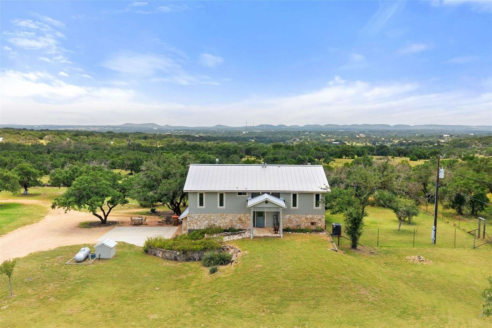 5 Acres of Land with Home for Sale in Johnson City, Texas
