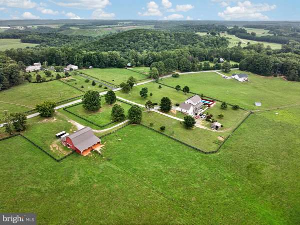 12.2 Acres of Land with Home for Sale in Lynchburg, Virginia