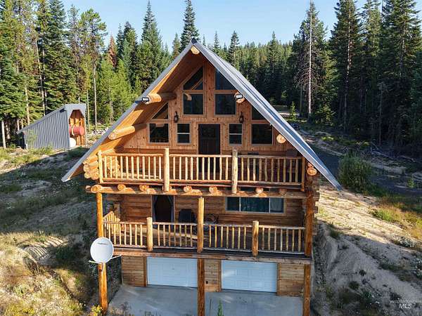 15.2 Acres of Recreational Land with Home for Sale in Dixie, Idaho