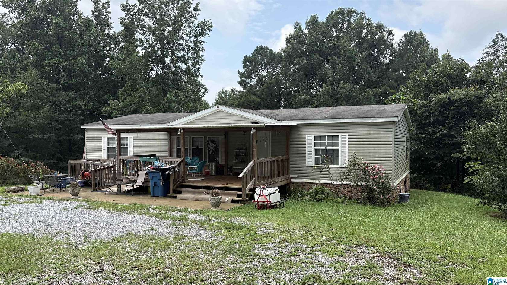 2 Acres of Land with Home for Sale in Talladega, Alabama