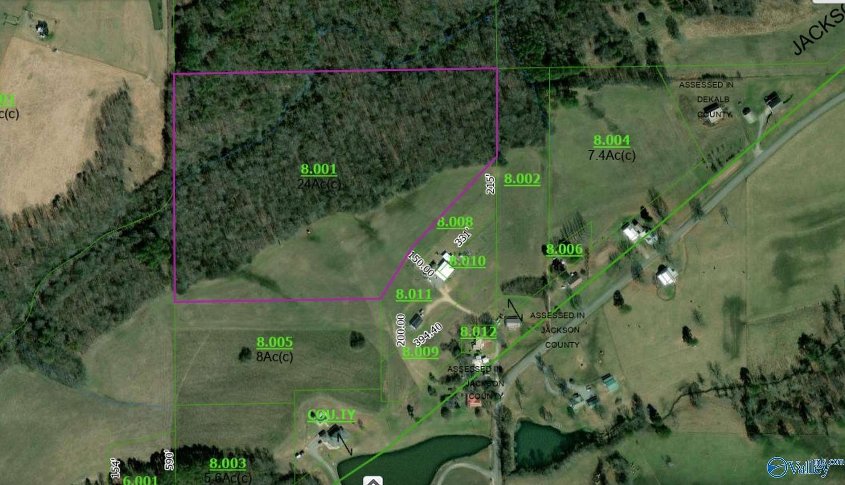 24 Acres of Land for Sale in Fyffe, Alabama