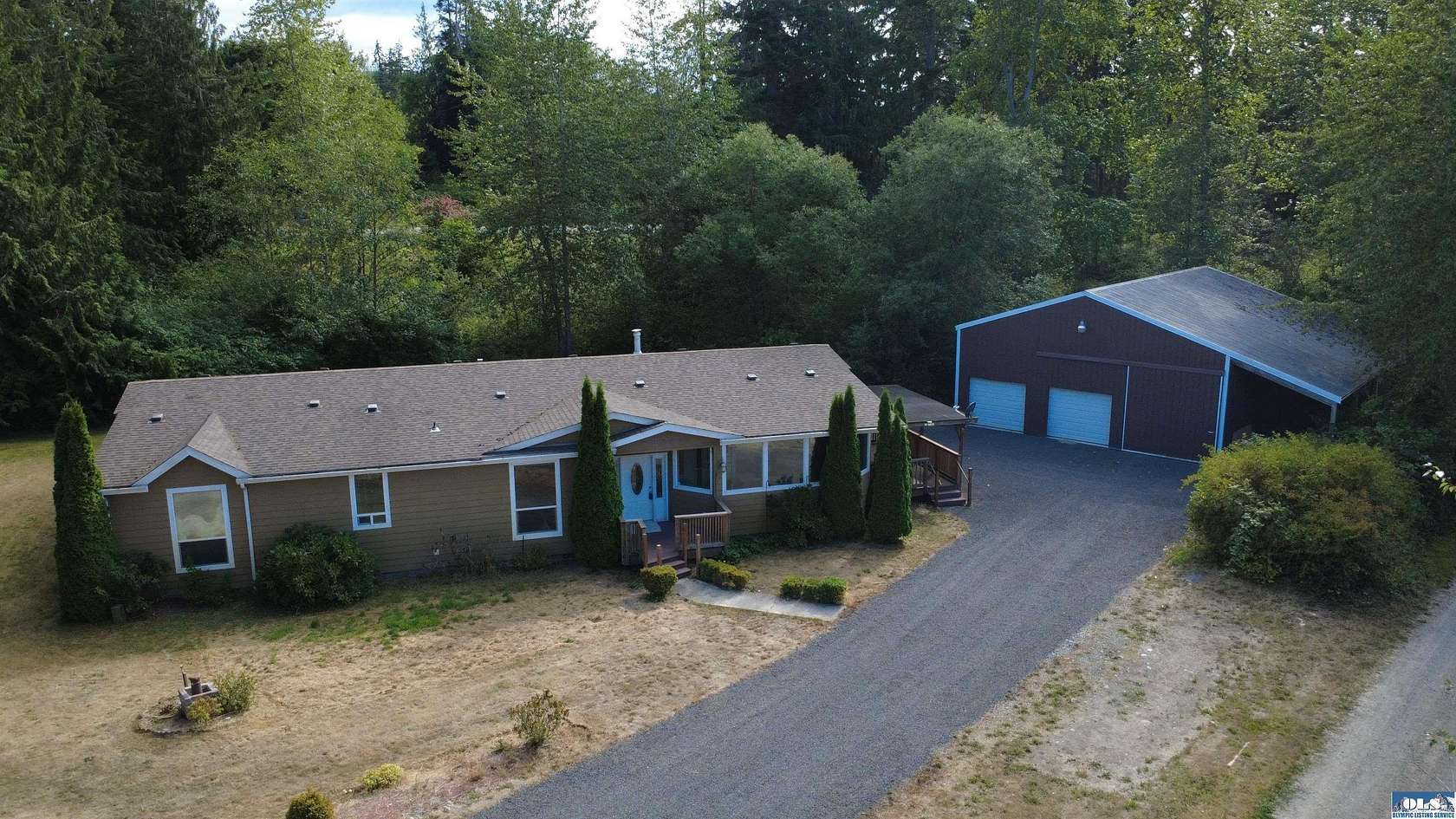 6.37 Acres of Land with Home for Sale in Sequim, Washington