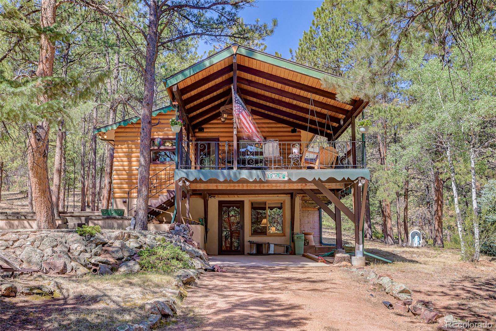 5.22 Acres of Land with Home for Sale in Pine Grove, Colorado