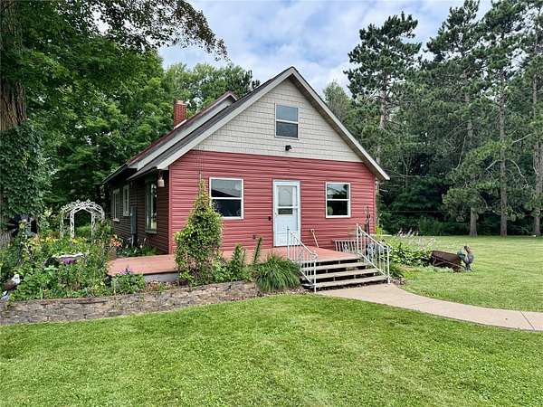 20.4 Acres of Land with Home for Sale in St. Croix Falls, Wisconsin