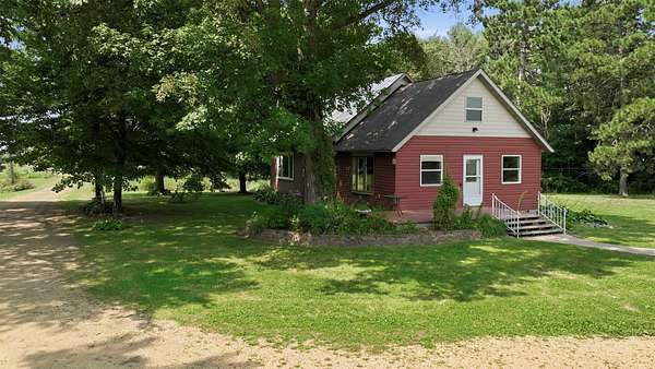 20.4 Acres of Land with Home for Sale in St. Croix Falls, Wisconsin