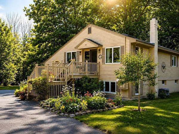 3.2 Acres of Land with Home for Sale in Dayton Town, Maine
