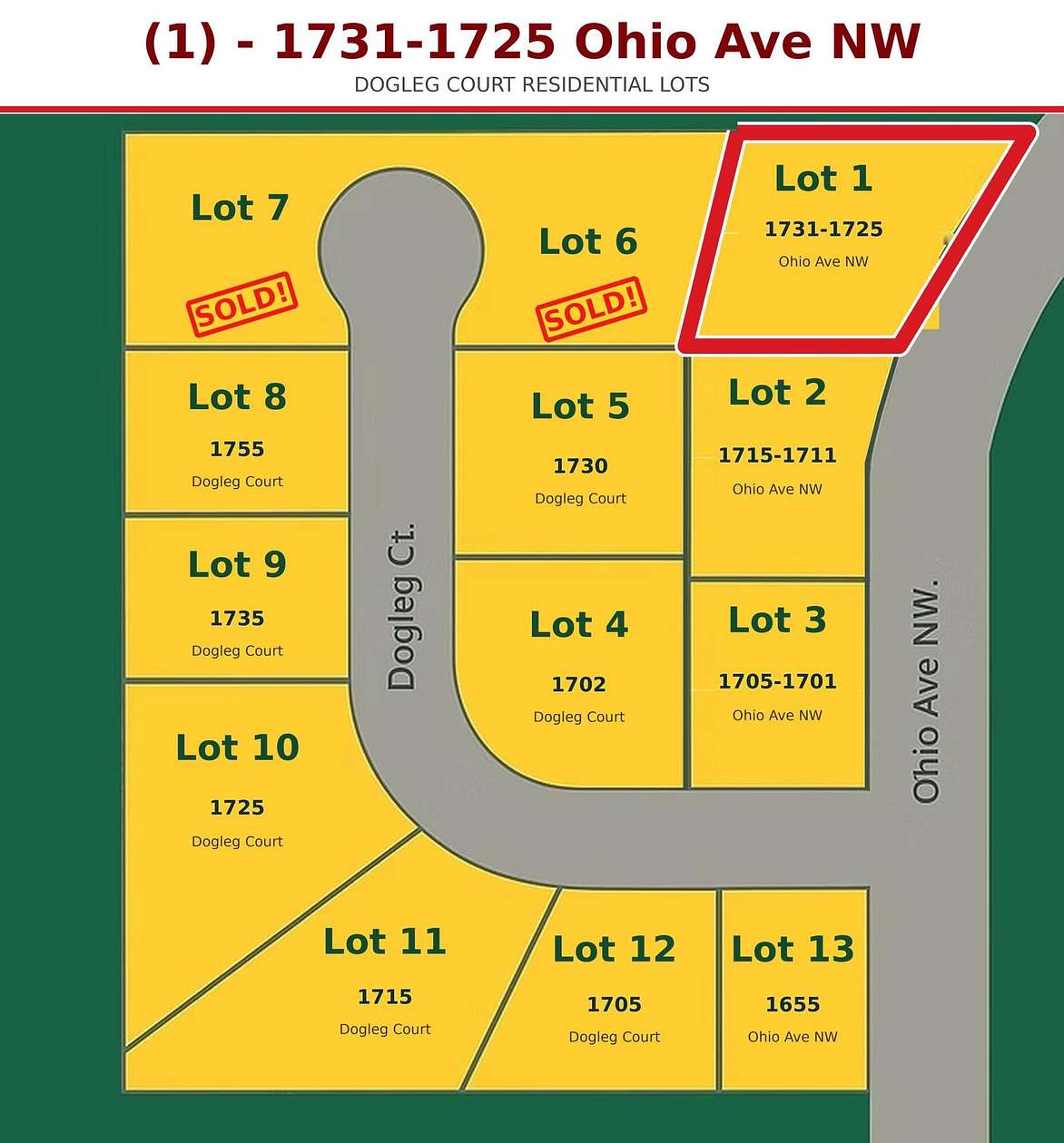 Residential Land for Sale in Huron, South Dakota
