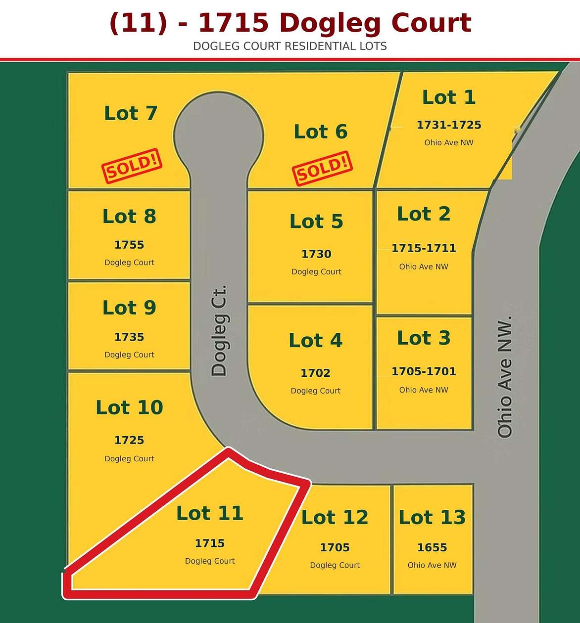 Residential Land for Sale in Huron, South Dakota
