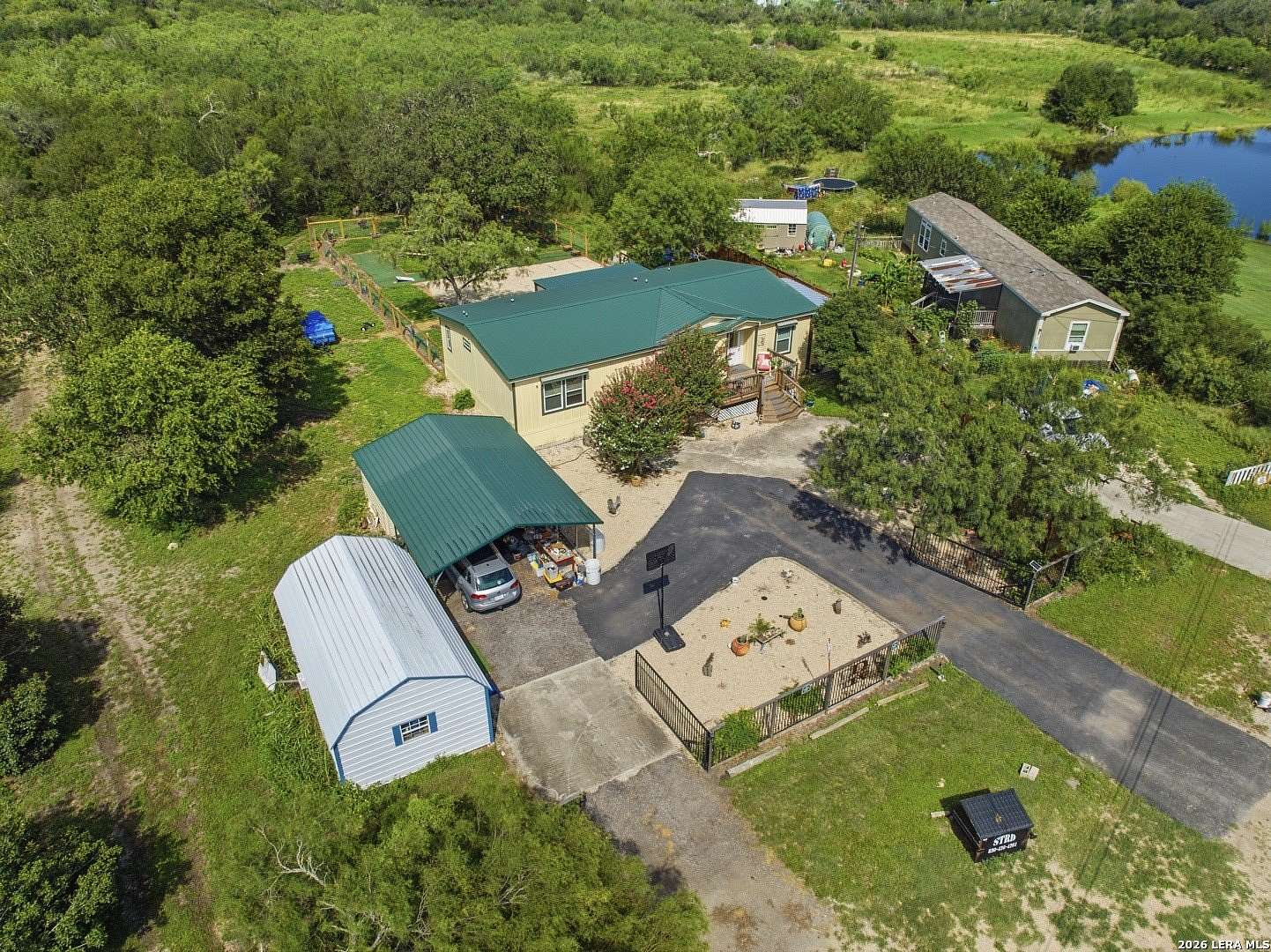 3 Acres of Land with Home for Sale in Castroville, Texas