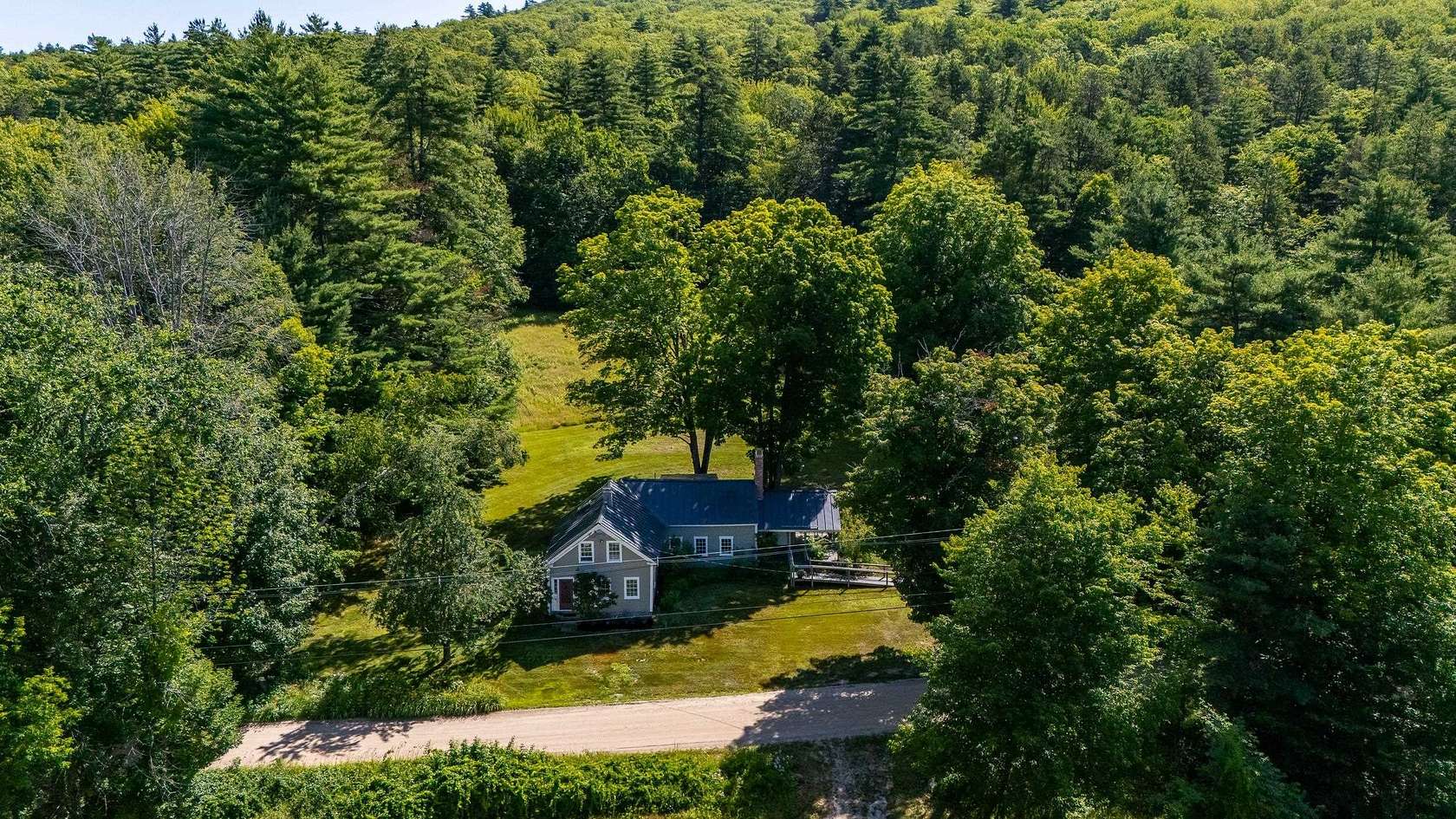 43.2 Acres of Recreational Land with Home for Sale in Madison, New Hampshire