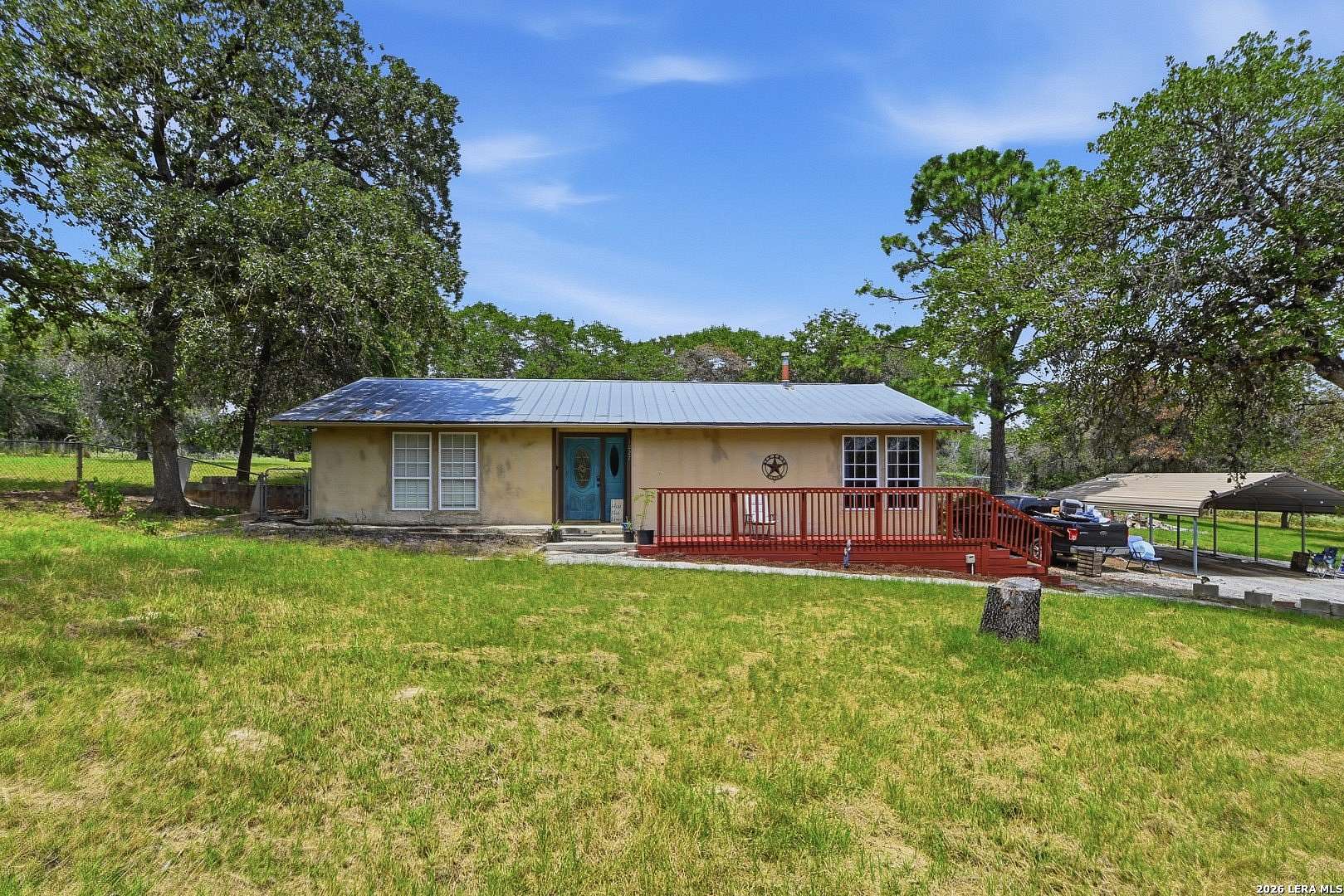 2.55 Acres of Land with Home for Sale in Adkins, Texas