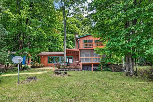 24.7 Acres of Recreational Land with Home for Sale in Presque Isle, Wisconsin