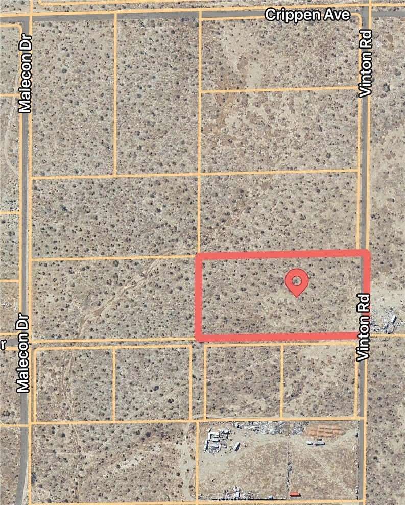 5 Acres of Residential Land for Sale in Adelanto, California
