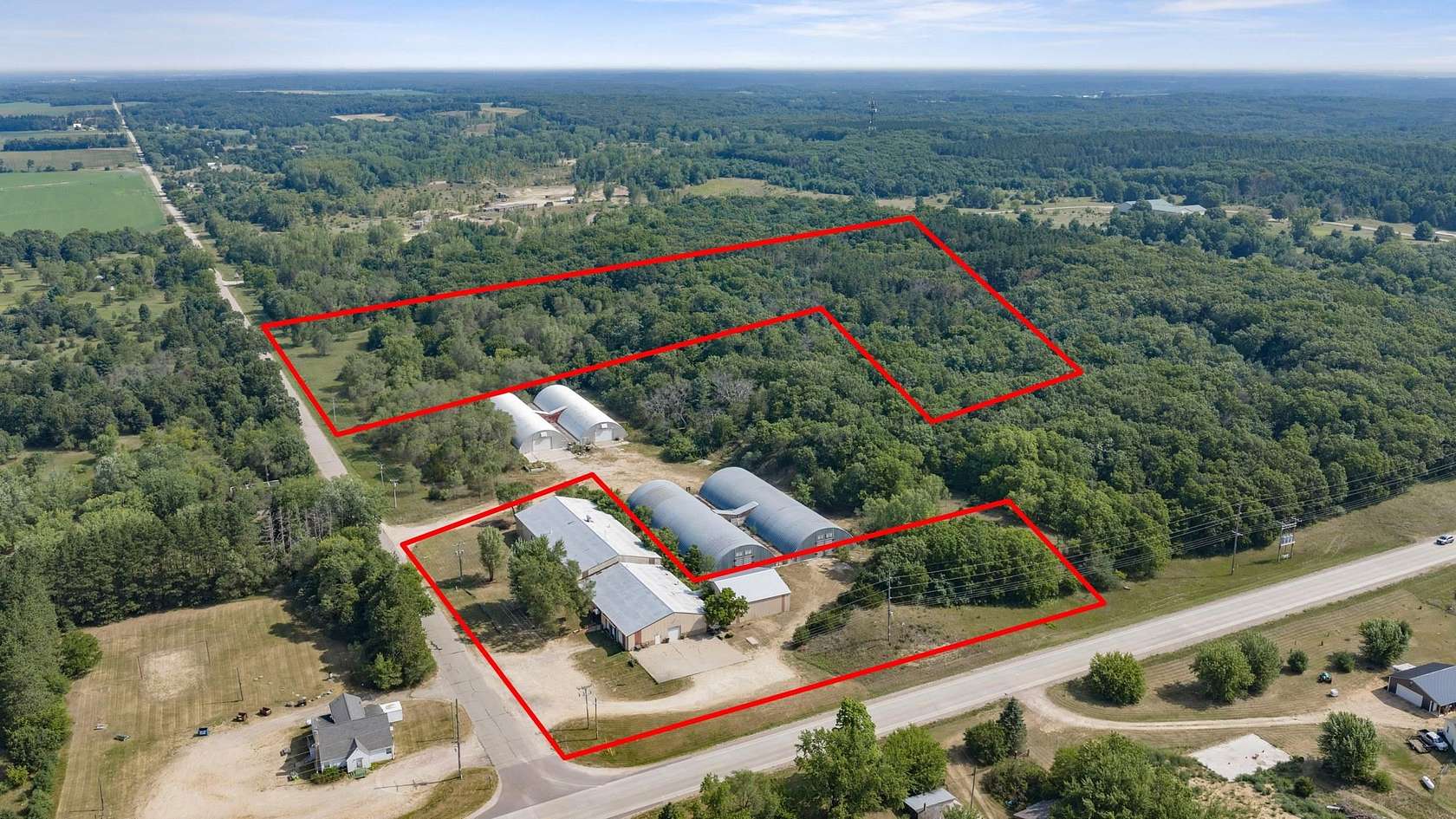 12 Acres of Commercial Land for Sale in Oxford, Wisconsin