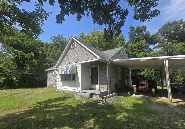 5 Acres of Land with Home for Sale in Tell City, Indiana