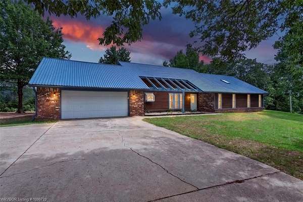 158 Acres of Agricultural Land with Home for Sale in Howe, Oklahoma