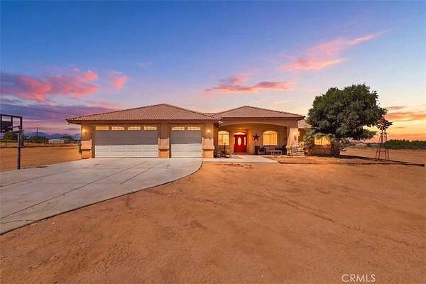 2.5 Acres of Land with Home for Sale in Hesperia, California