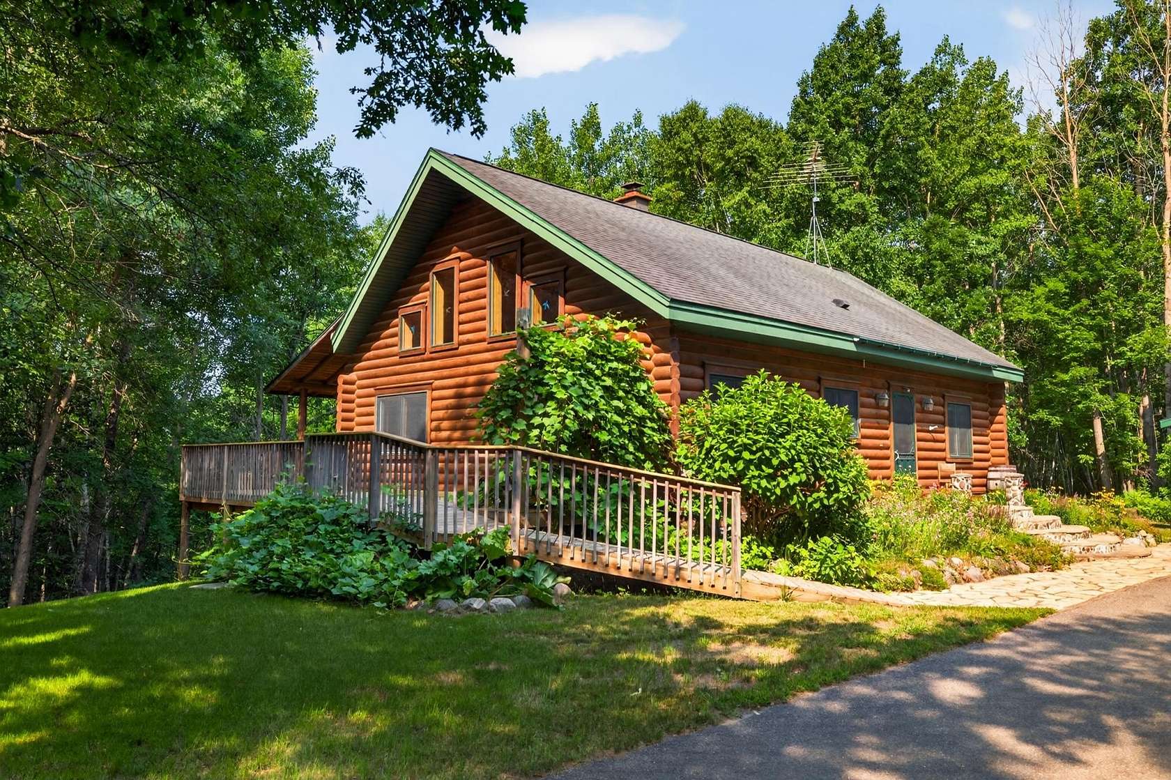 14.3 Acres of Recreational Land with Home for Sale in Akeley, Minnesota