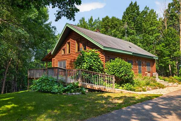 14.3 Acres of Recreational Land with Home for Sale in Akeley, Minnesota