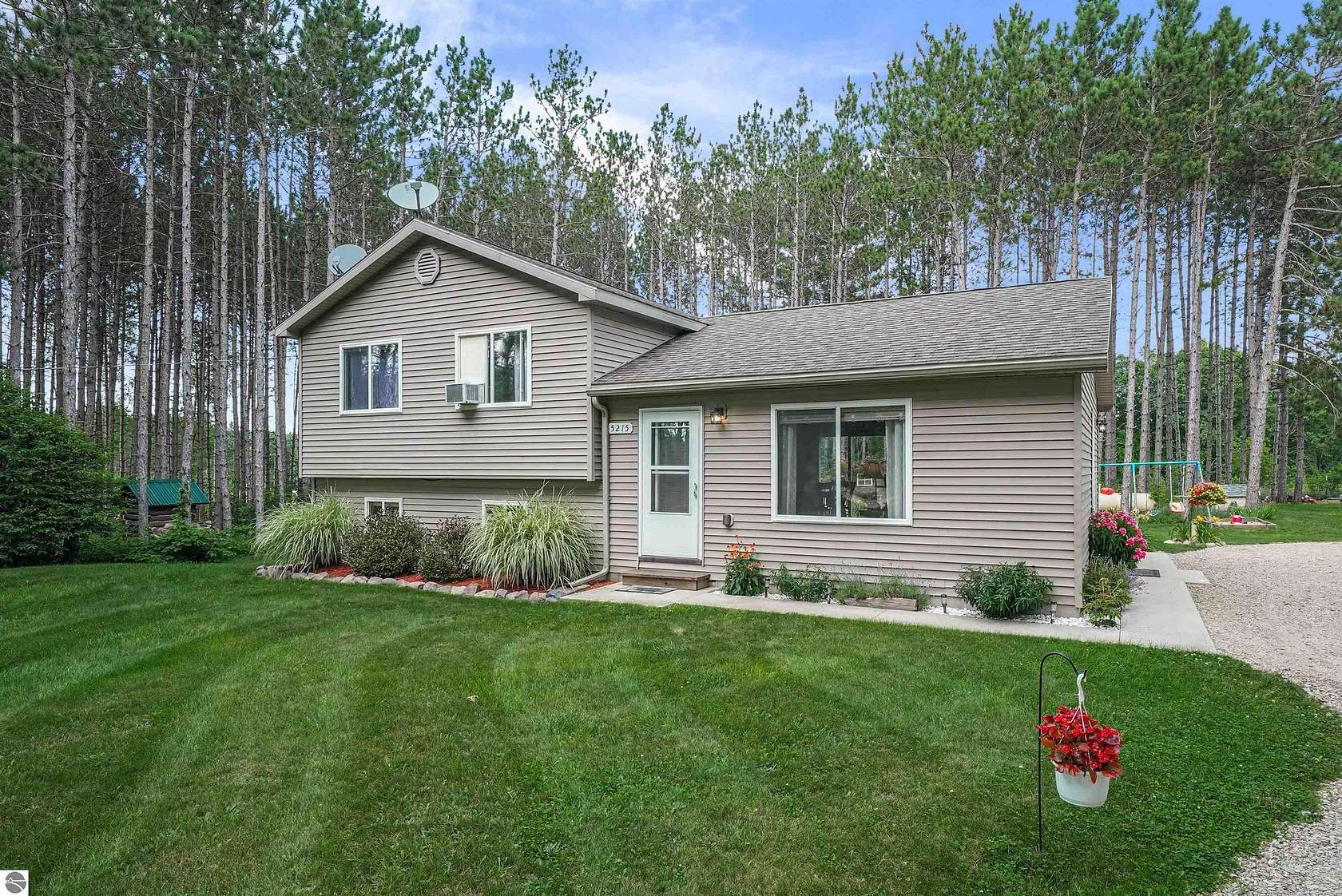 2.5 Acres of Land with Home for Sale in Kingsley, Michigan