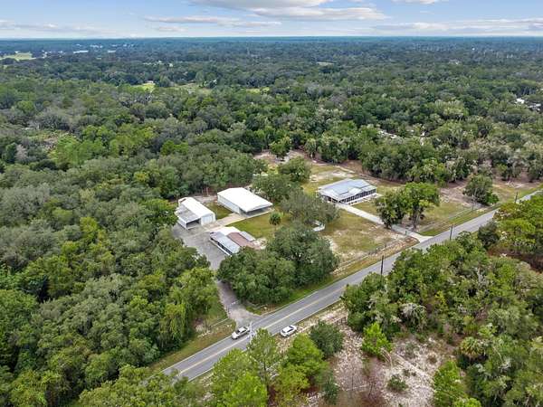 3.76 Acres of Land with Home for Sale in Pomona Park, Florida
