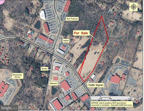 11.5 Acres of Commercial Land for Sale in Stafford, Virginia
