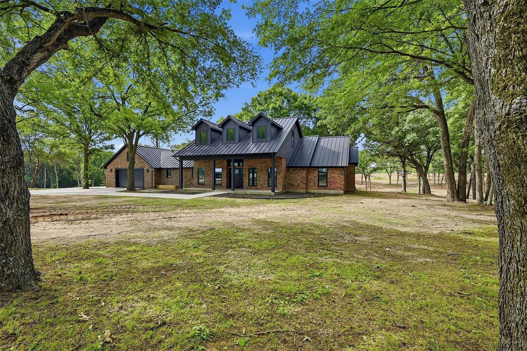 2.5 Acres of Land with Home for Sale in Sadler, Texas