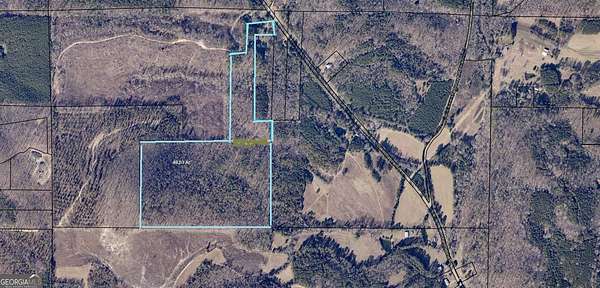 48.8 Acres of Recreational & Residential Land for Sale in Lyerly, Georgia