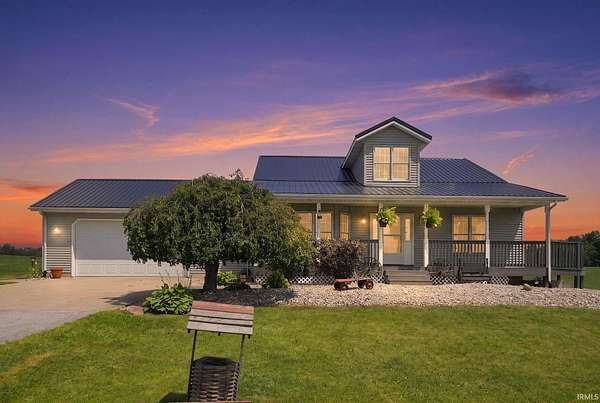 2 Acres of Land with Home for Sale in Columbia City, Indiana