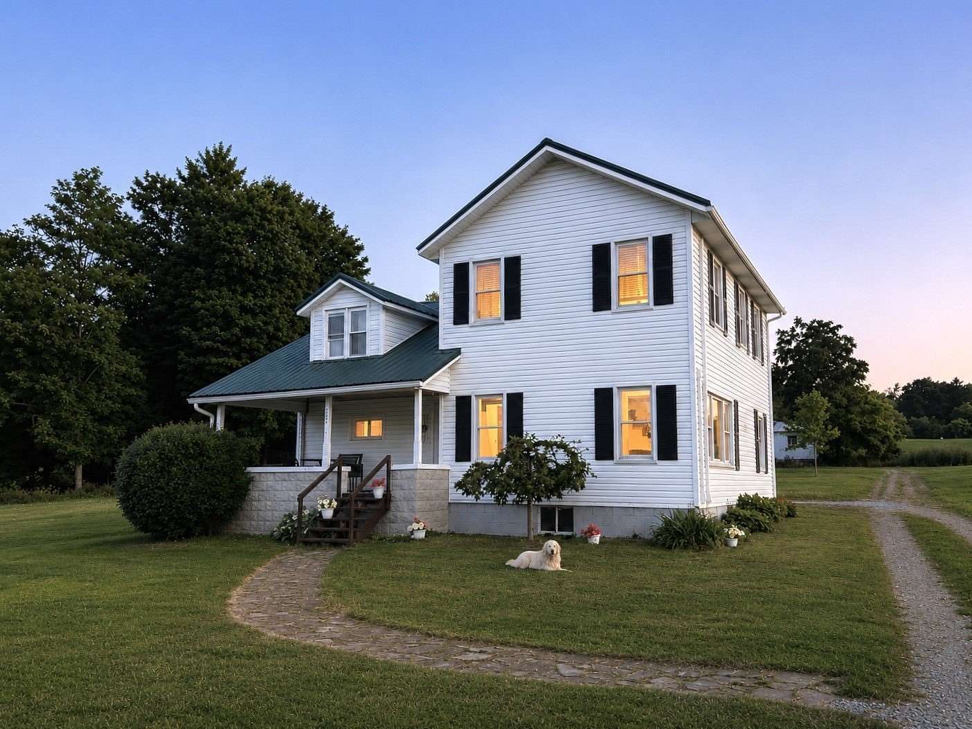 27.8 Acres of Land with Home for Sale in Jamestown, Pennsylvania
