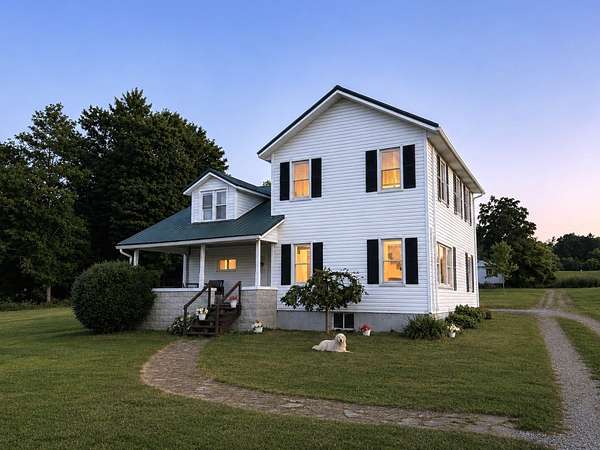 27.8 Acres of Land with Home for Sale in Jamestown, Pennsylvania