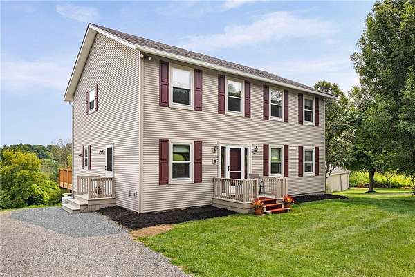 3.47 Acres of Land with Home for Sale in Honeoye Falls, New York