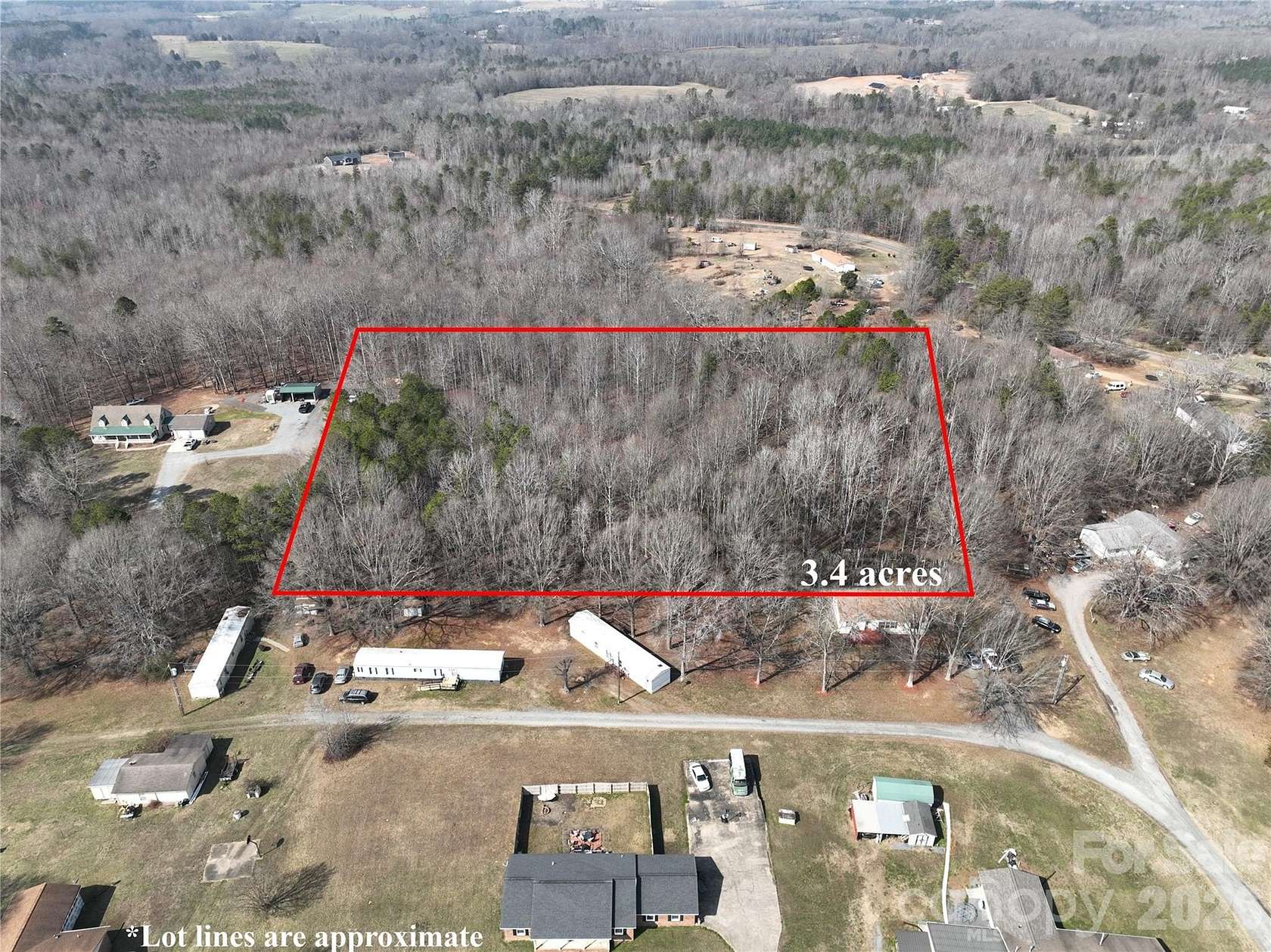 3.4 Acres of Residential Land for Sale in Shelby, North Carolina