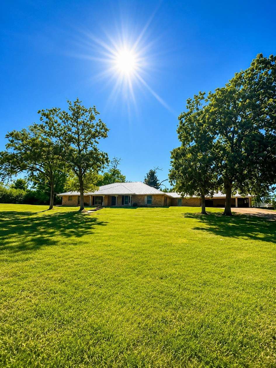 12.4 Acres of Land with Home for Sale in Frankston, Texas