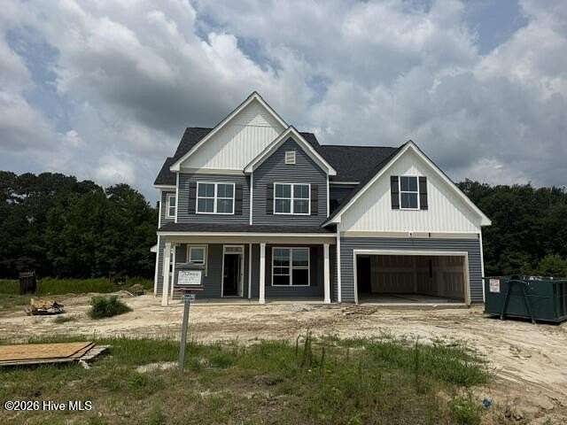 1.55 Acres of Land with Home for Sale in Hubert, North Carolina