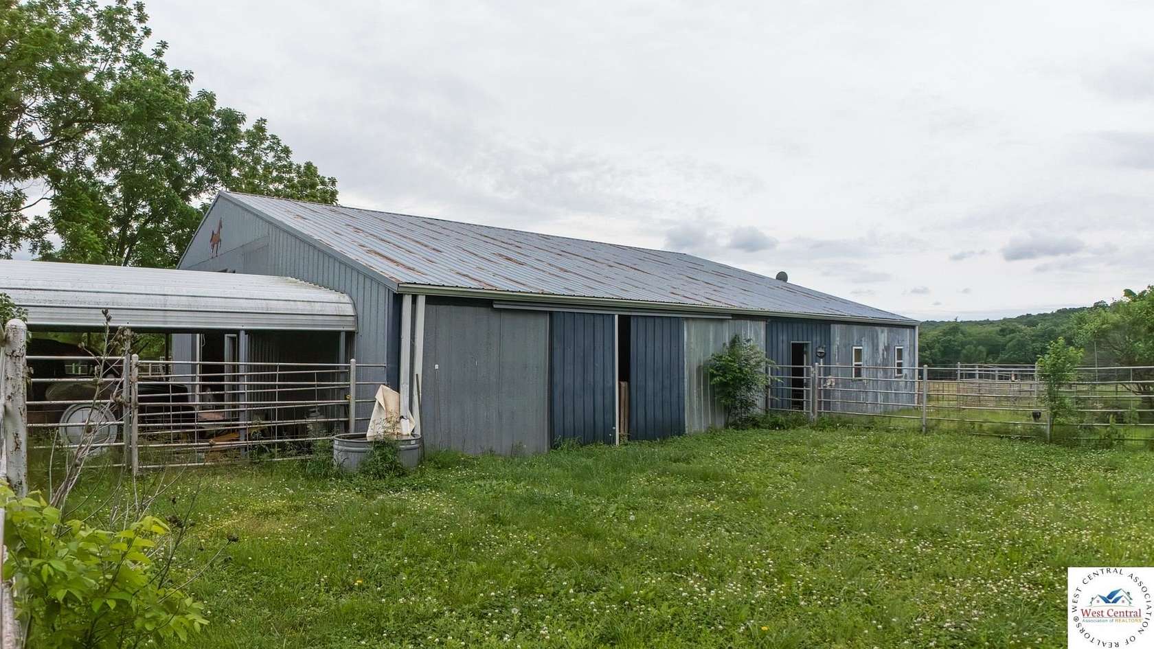 23.5 Acres of Land with Home for Sale in Cole Camp, Missouri