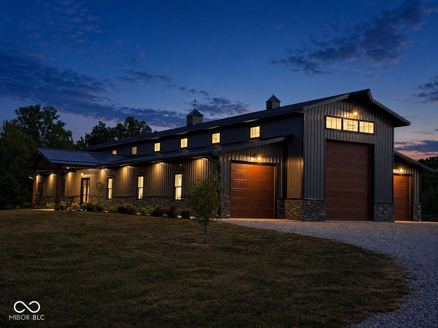 31 Acres of Recreational Land with Home for Sale in Trafalgar, Indiana