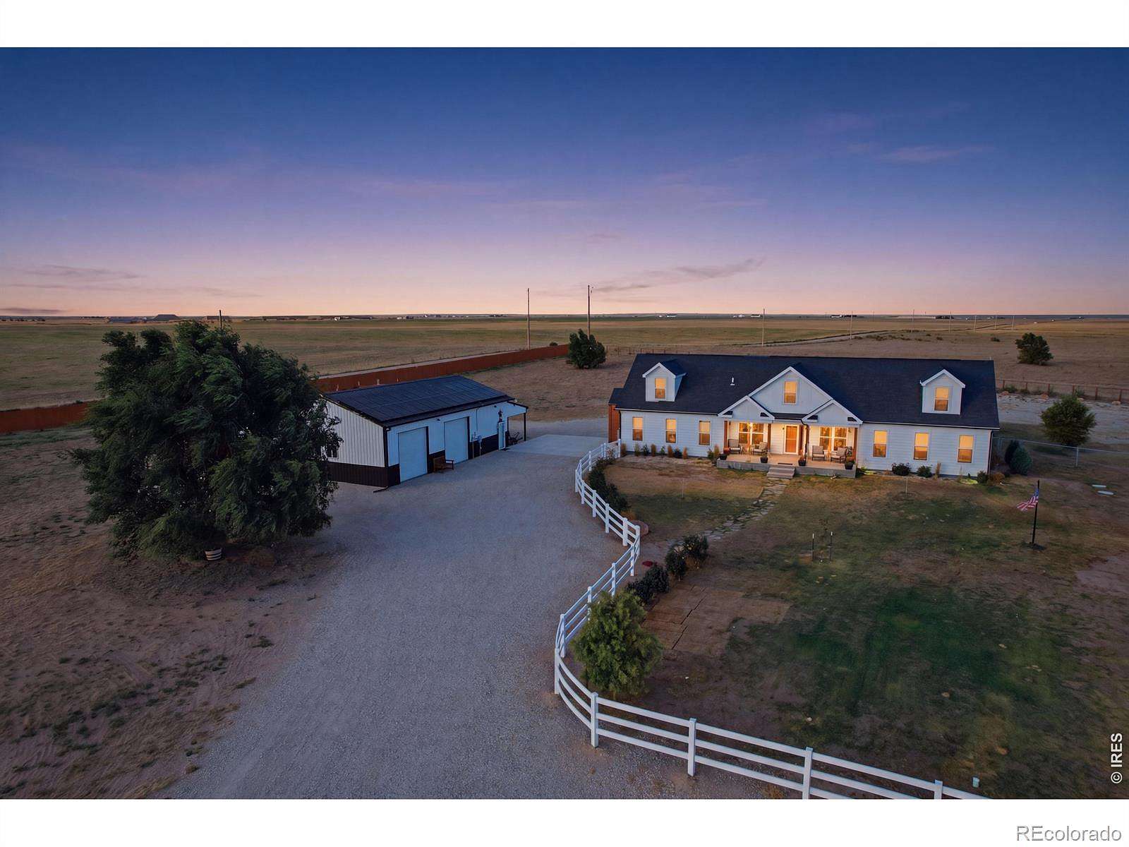 4.14 Acres of Land with Home for Sale in Pierce, Colorado