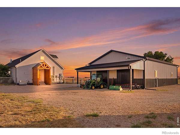 4.14 Acres of Land with Home for Sale in Pierce, Colorado