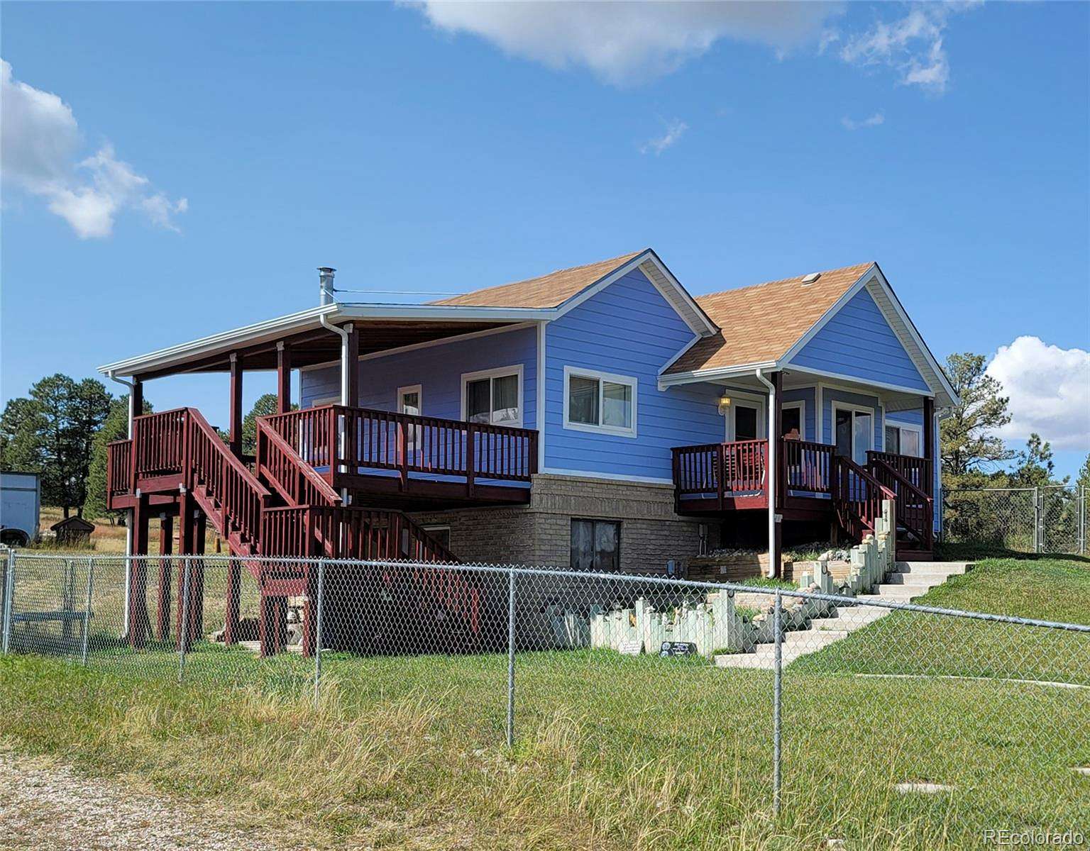 7.15 Acres of Land with Home for Sale in Elizabeth, Colorado